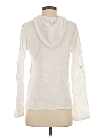 Blanc du Nil Long Sleeve Top (view 2)