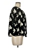 Eri + Ali 100% Rayon Black 3/4 Sleeve Blouse Size M - photo 4