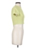 Shein Green Short Sleeve Turtleneck Size XS - photo 4