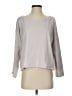 Eileen Fisher 100% Cotton Silver Pink Pullover Sweater Size Sm - Med - photo 1