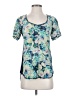 Nanette Lepore 100% Silk Teal Blouse Size S - photo 1
