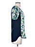 Nanette Lepore 100% Silk Teal Blouse Size S - photo 4