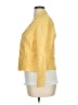 Adrianna Papell 100% Rayon Color Block Yellow Blazer Size 14 - photo 5