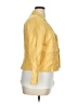 Adrianna Papell 100% Rayon Color Block Yellow Blazer Size 14 - photo 4