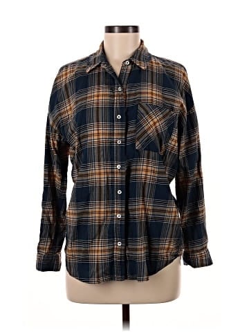 I Love H81 Long Sleeve Button-Down Shirt (view 1)