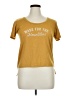 Assorted Brands Gold Short Sleeve T-Shirt Size XL - photo 1