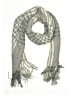 Unbranded Houndstooth Gray Scarf One size - photo 1