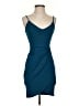 Lulus Solid Teal Cocktail Dress Size XS - photo 1