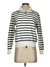 Shein Stripes Ivory Jacket Size 2 - photo 1
