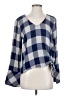 Cloth & Stone Blue Long Sleeve Blouse Size XS - photo 1
