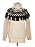 Lovestitch 100% Acrylic Ivory Pullover Sweater Size L - photo 1