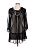 Twenty One 100% Polyester Black Long Sleeve Blouse Size L - photo 1