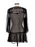 Twenty One 100% Polyester Black Long Sleeve Blouse Size L - photo 2