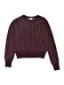 Abercrombie Kids Polka Dots Burgundy Pullover Sweater Size 13 - 14 - photo 1