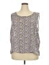 Notations 100% Polyester Purple Sleeveless Blouse Size 3X - photo 1