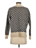 Madewell Houndstooth Checkered-gingham Multi Color Tan Pullover Sweater Size XS - photo 2