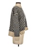 Madewell Houndstooth Checkered-gingham Multi Color Tan Pullover Sweater Size XS - photo 4