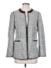 Chico's 100% Polyester Tweed Gray Blazer Size Sm (0) - photo 1