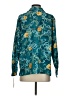 BonWorth 100% Polyester Teal Long Sleeve Blouse Size XS - photo 2