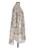 Apt. 9 100% Polyester Silver Kimono Size L - photo 4