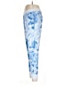 Stars Above Print Blue Active Pants Size L - photo 5