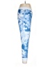 Stars Above Print Blue Active Pants Size L - photo 4