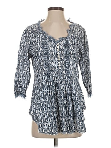 At Last 3/4 Sleeve Blouse (view 1)