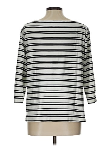 Chico's 3/4 Sleeve T-Shirt (view 2)