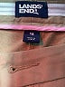 Lands' End Solid Tan Formal Skirt Size 16 - photo 5