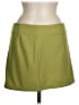Et Clet Solid Green Casual Skirt Size M - photo 1