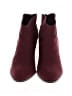 Violet & Red Solid Burgundy Ankle Boots Size 8 1/2 - photo 2