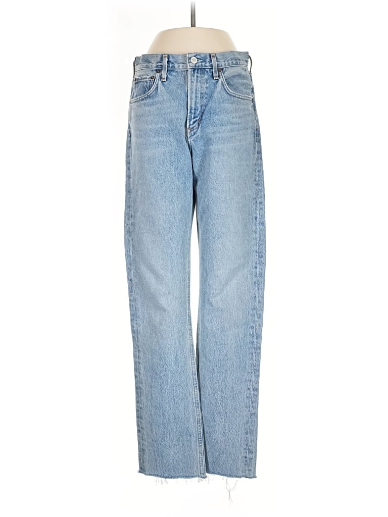 Pre-owned Agolde Jeans In Blue