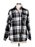 Love Notes 100% Cotton Black Poncho Size L - photo 1