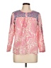 J.Crew Pink Long Sleeve Blouse Size 10 - photo 1
