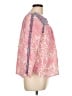 J.Crew Pink Long Sleeve Blouse Size 10 - photo 4