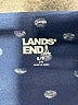 Lands' End 100% Cotton Polka Dots Blue Casual Dress Size M - photo 7