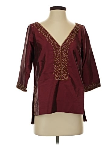 Gretchen Scott Designs 3/4 Sleeve Blouse (view 1)