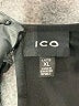 ICO 100% Polyester Black Short Sleeve Top Size XL - photo 7