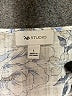 AB Studio 100% Rayon Ivory Short Sleeve Blouse Size L - photo 7