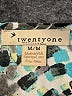 Twenty One 100% Polyester Green Gray Sleeveless Blouse Size M - photo 7