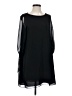 Max Studio 100% Polyester Solid Black Casual Dress Size XS - photo 1