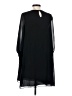 Max Studio 100% Polyester Solid Black Casual Dress Size XS - photo 2