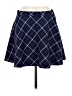 Forever 21 Argyle Blue Casual Skirt Size M - photo 1