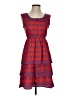 Tulle Argyle Red Casual Dress Size XS - photo 1