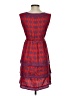 Tulle Argyle Red Casual Dress Size XS - photo 2