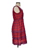 Tulle Argyle Red Casual Dress Size XS - photo 4