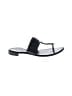 Gianni Barbato 100% Leather Black Sandals Size EU 37 1/2 - photo 1