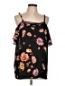 Torrid 100% Polyester Black Sleeveless Blouse Size Lg Plus (0) - photo 1