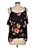 Torrid 100% Polyester Black Sleeveless Blouse Size Lg Plus (0) - photo 2