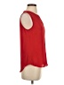 Laundry by Shelli Segal Red Sleeveless Blouse Size 4 - photo 4